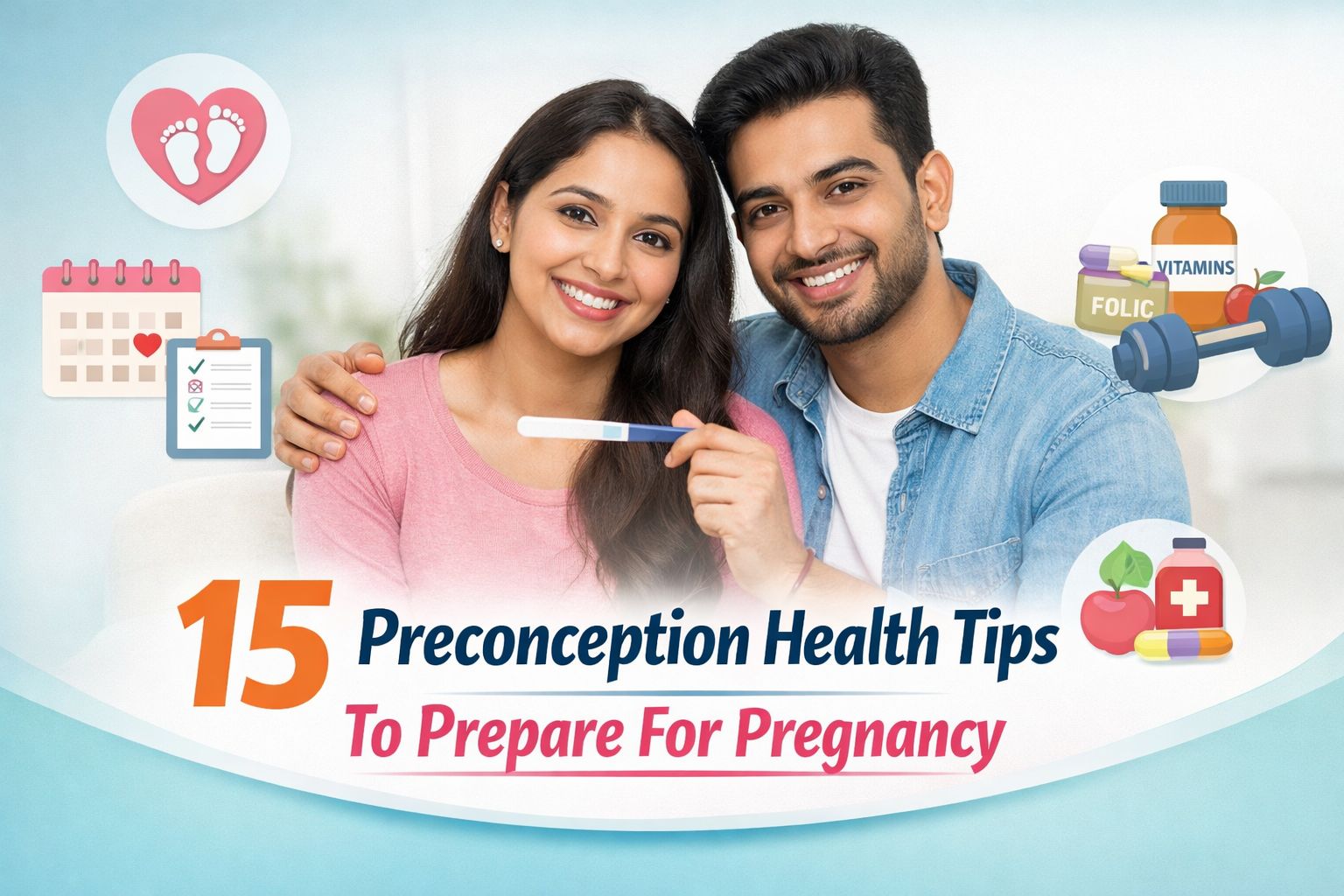 15 Preconception Health Tips To Prepare For Pregnancy
