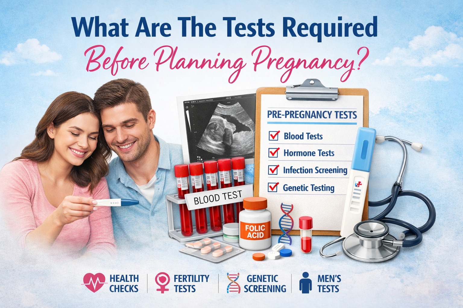 Tests Required Before Planning Pregnancy